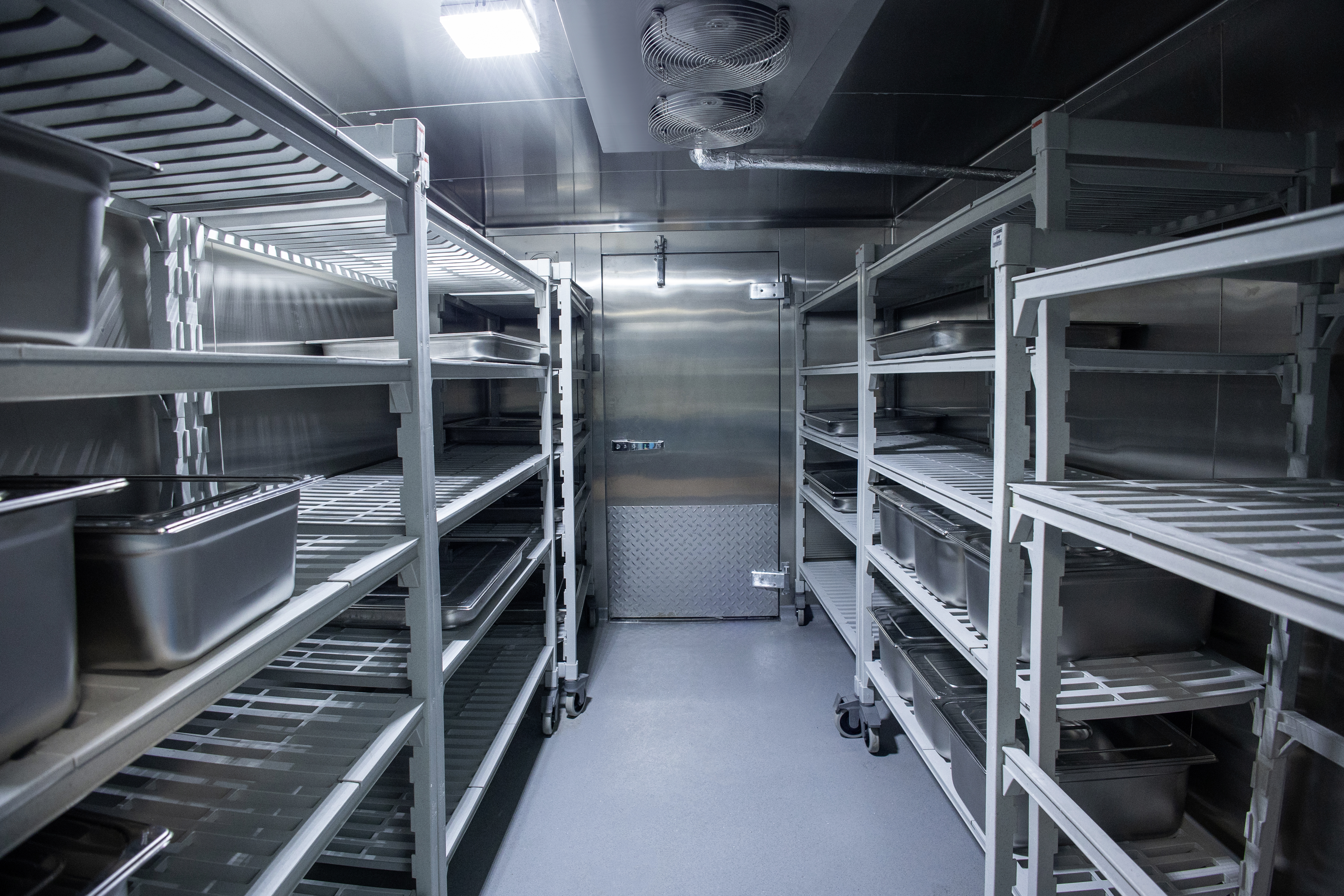 Commercial kitchen and café installation by Equinox Interiors in Bengaluru, view 07