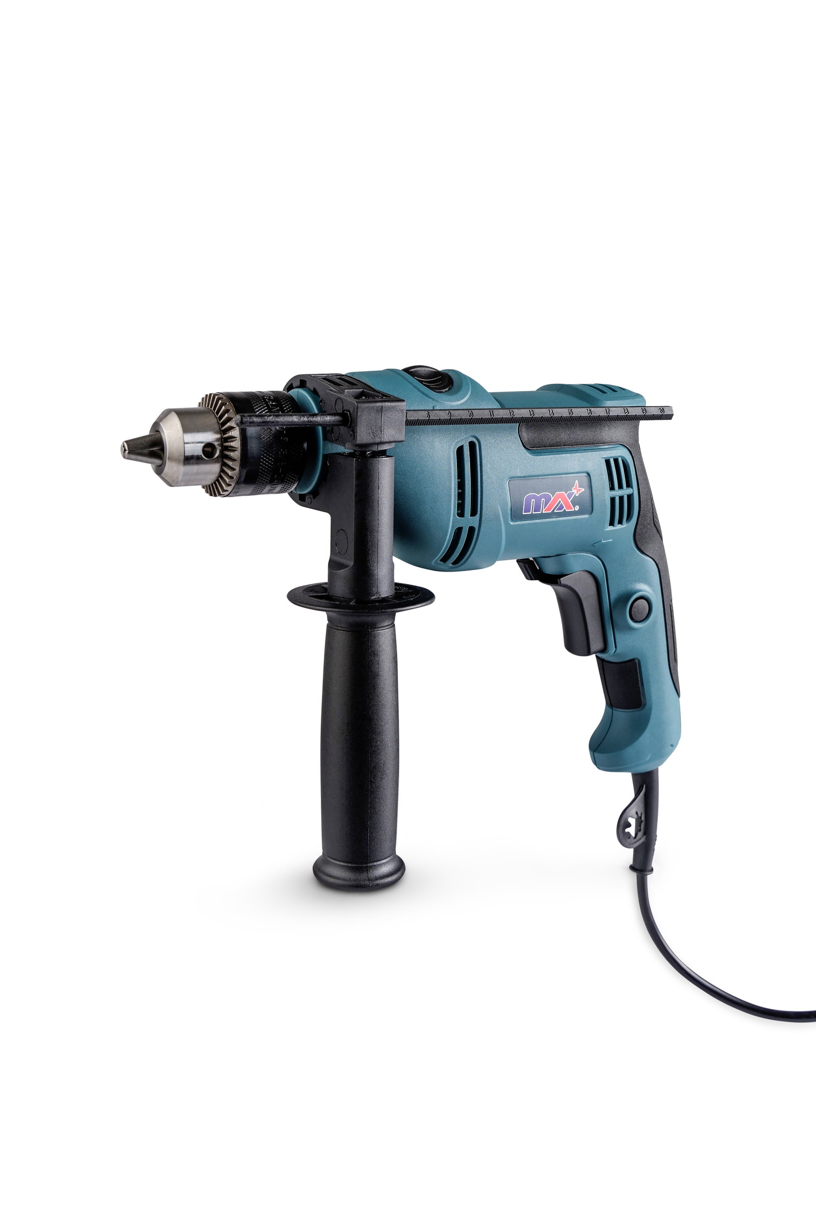MAX electric drill product photographed on a clean catalog background